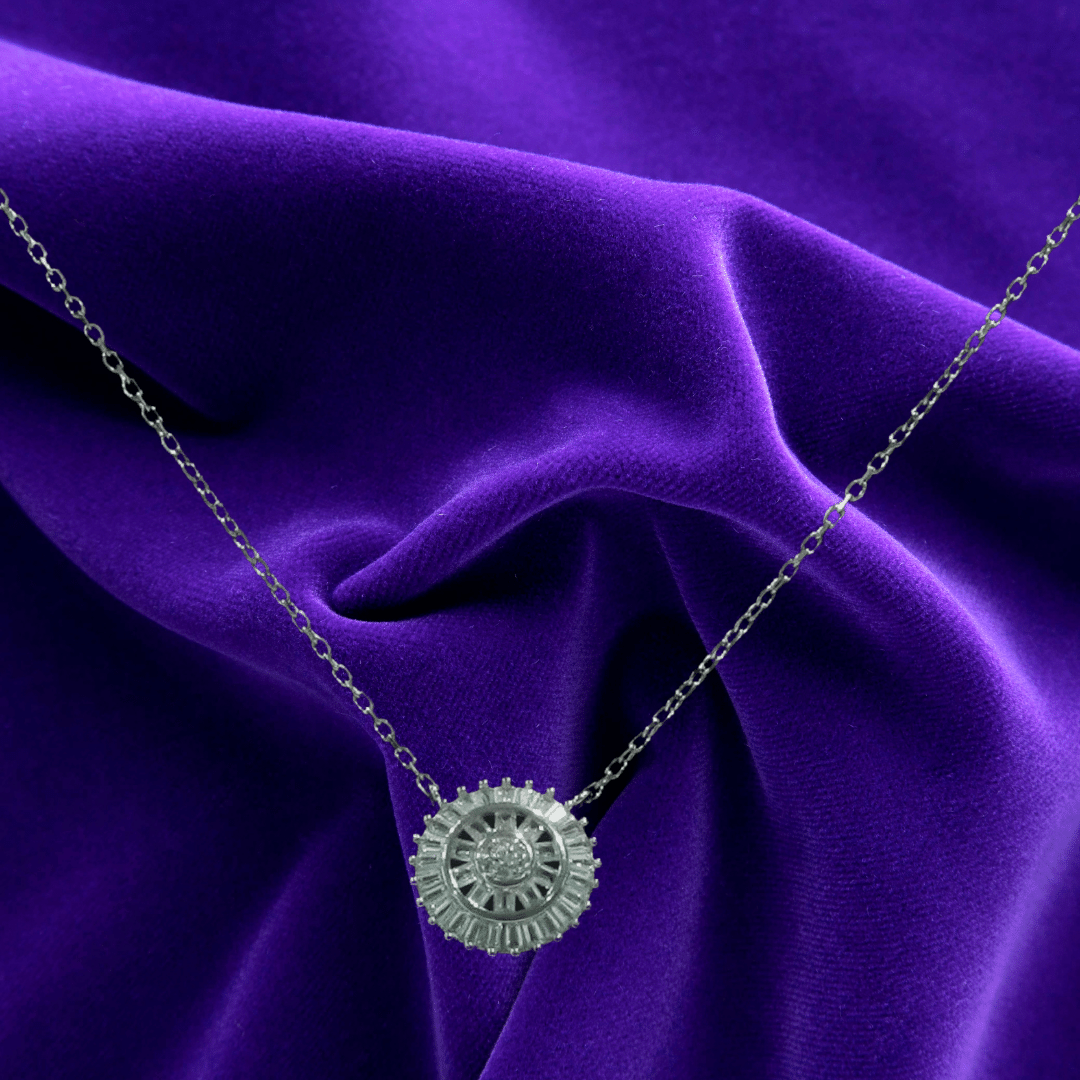 Flower Silver NECKLACE